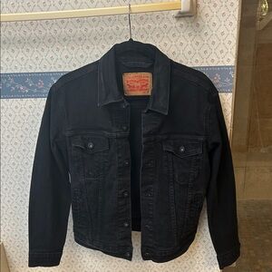 Levi's Classic Black Denim Jacket